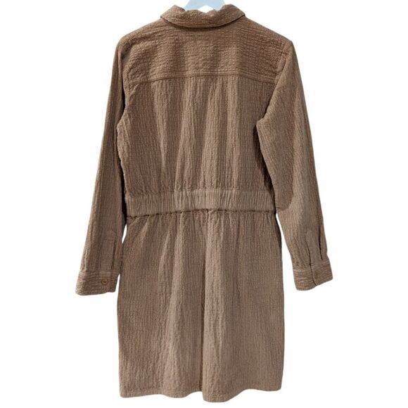 J. Crew Tan Long Sleeve Dress - Picture 5 of 9